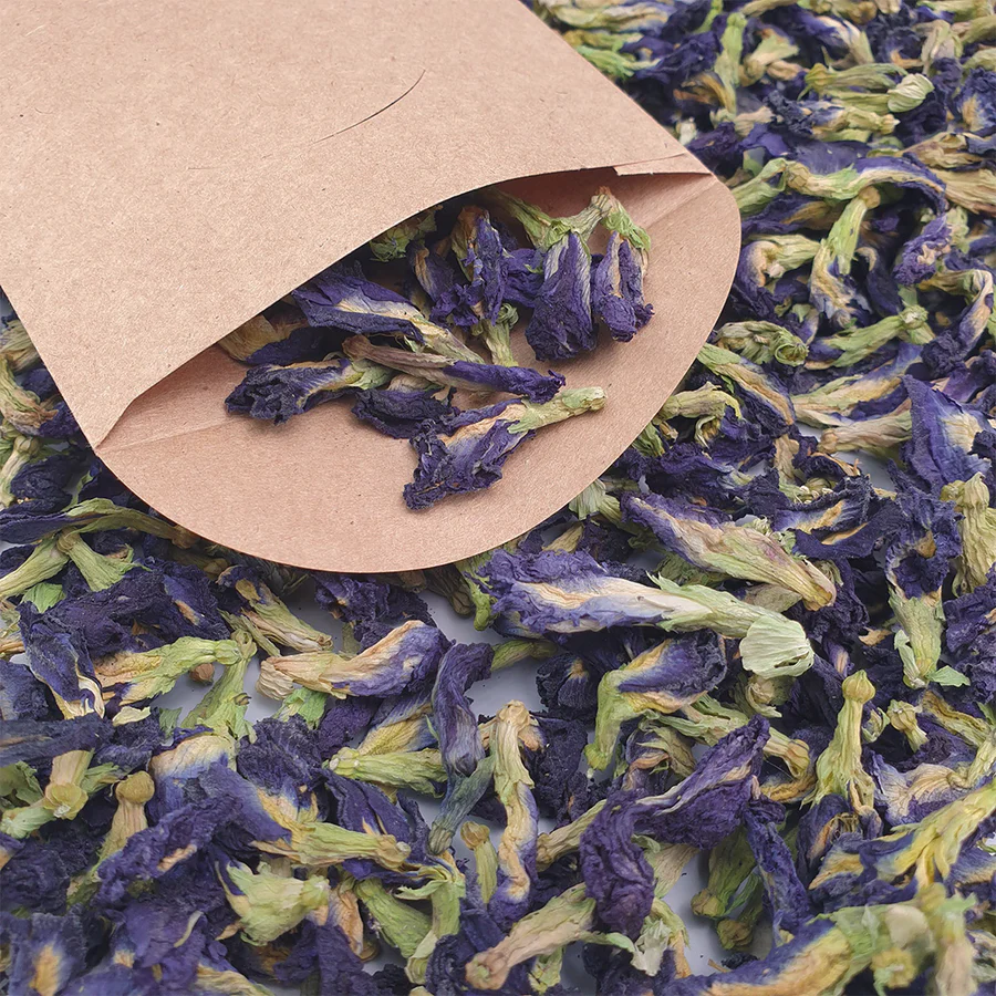 Just Camellia Blue Cornflower Petals