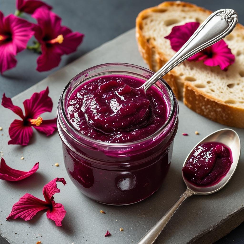 Hibiscus Chutney / Jam 2