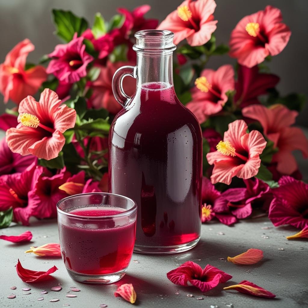 Hibiscus Syrup Hibiscus Syrup
