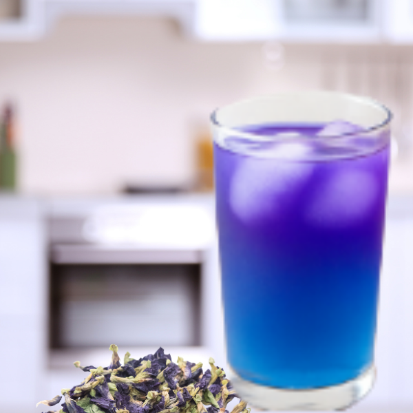 Blue Butterfly Pea lemonade