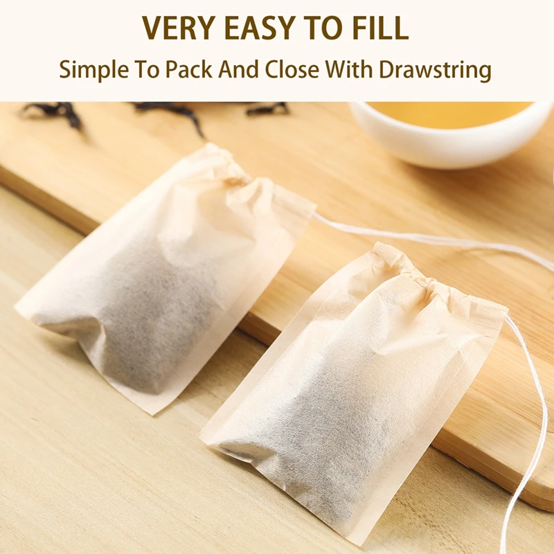 Just Camellia Disposable Tea Filter Bags – Pack of 100 - Image 4