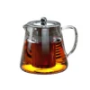 Heat Resistant Glass Teapot with Stainless Steel Infuser